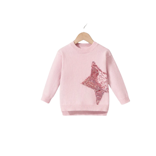 Sueter estrella rosa