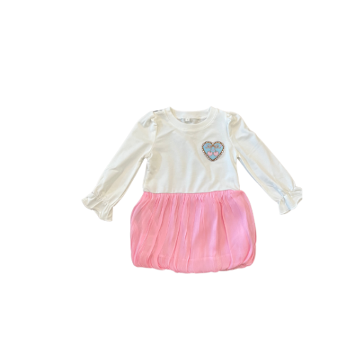 Vestido corazon cereza