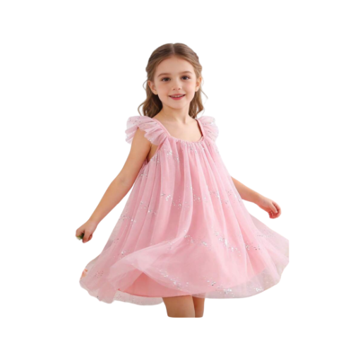 Vestido princesa rosa