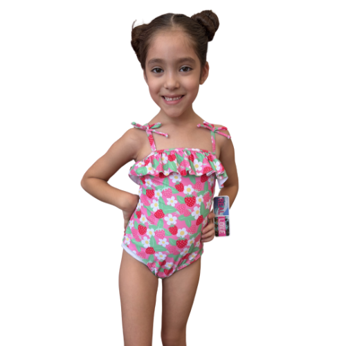 Traje de baño fresas