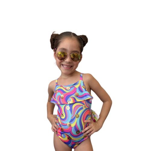 Traje de baño palmera