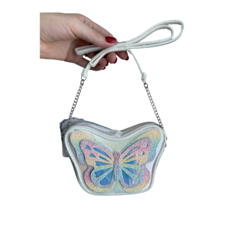 Bolso mariposa glitter